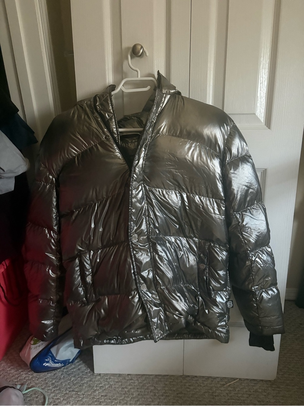 ARITZIA METALLIC SUPER PUFF WINTER JACKET!